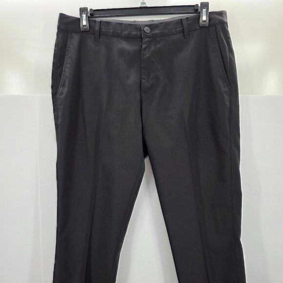 Puma Performance Golf Pants Mens Blue Black  Fitness Lightweight Sz 36x 29.5 3of - Picture 12 of 13